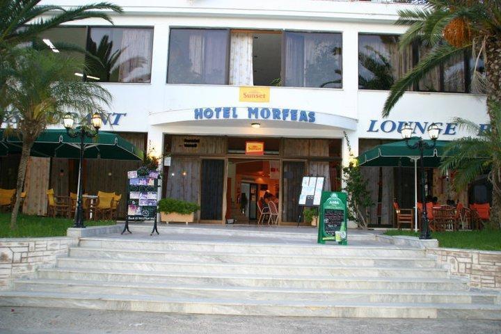 Morfeas Hotel Kávos Eksteriør billede